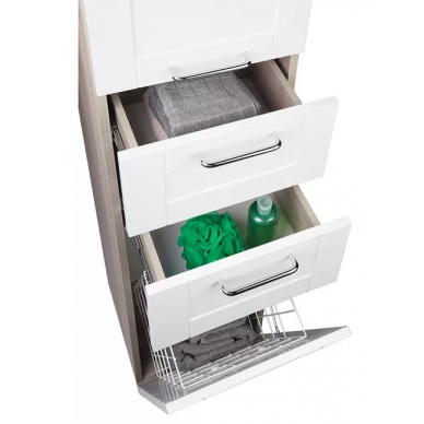 Пенал Iddis Sena (36 см) (SEN3600i97) белый/дерево 5