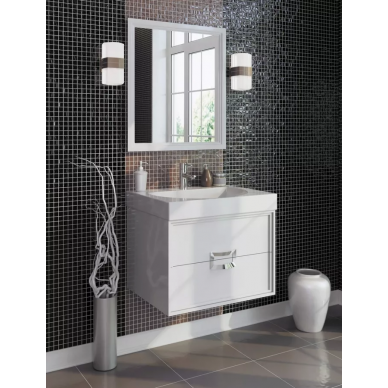 Тумба для ванной Kerama Marazzi Canaletto 60 (белый матовый) 9