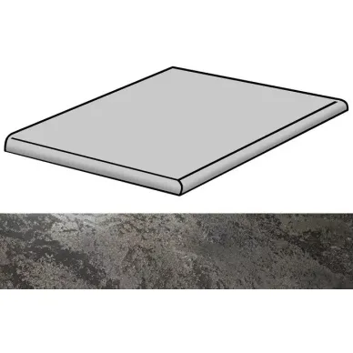 Iridio Black Lappato Ang 59.55x59.55 0