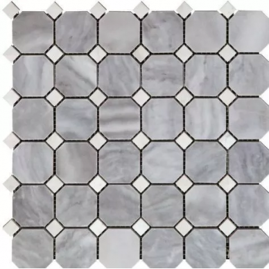 M033+M001-BP мозаика Мрамор 48х48+15x15 305х305 0