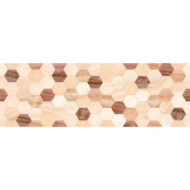 Empire Decor Hexagon Beige 25х75 0