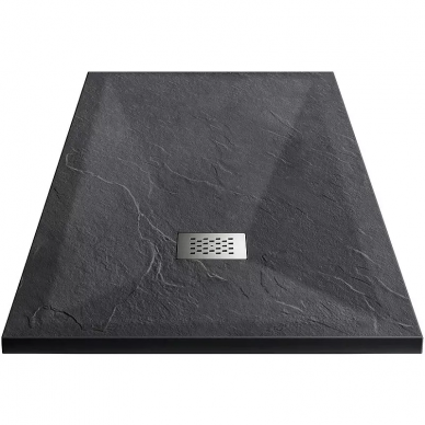 Поддон для душа Vincea (VST-4SR9090A) 90x90 см, антрацит 7