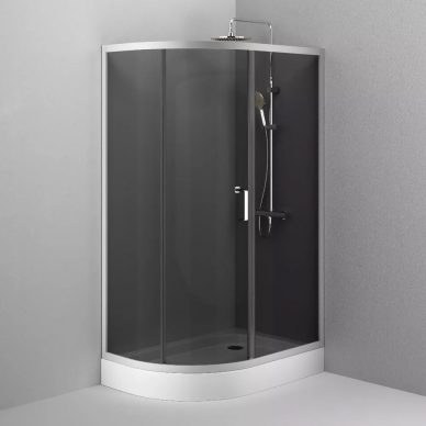 Душевой уголок Am.Pm Like (W83G-302U120CG64 ) 120x80, стекло тонированное/профиль хром 6