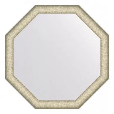 Зеркало Evoform Octagon (BY 7423) (70 см) (брашированное серебро) 0
