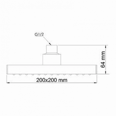 Душевая система Wasserkraft (A13028) хром 12