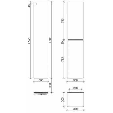 Пенал Sancos Libra (PLB35ECH) дуб чарльстон 5