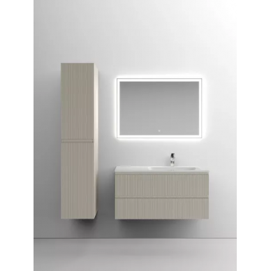 Тумба для ванной Sancos Snob R (SNT100RCE) (99.5 см) (под раковину с правой чашей) Beige Soft 5