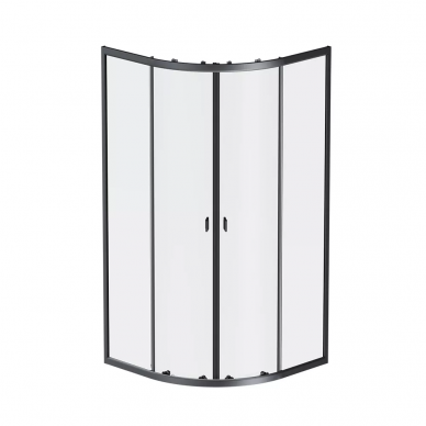 Душевой уголок Am.Pm X-Joy Twin Slide (W88G-205-090BT64) (90х90 см), профиль черный/стекло прозрачное 5