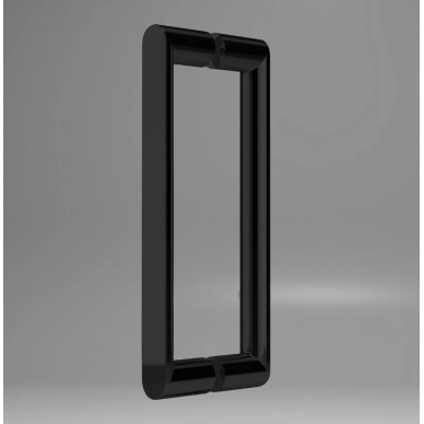 Душевой уголок Vincea Dice (VSR-4D8011CLB) 110x80х200 см, профиль чёрный/стекло прозрачное 1
