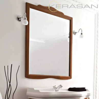 Зеркало Kerasan Retro (734540 noce) (92 см) (без светильников) 0