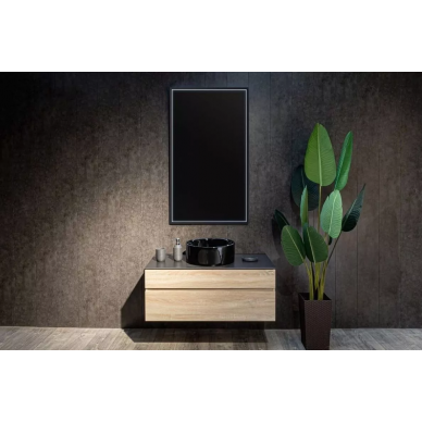 Зеркало Art&Max Aversa (AM-Ave-700-1200-DS-F) (70x120 см) бесконтактный сенсор с LED подсветкой 5