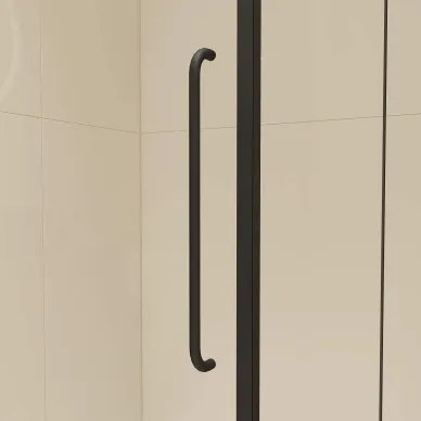 Душевой уголок RGW Classic CL-46-B 72094698-14 90x80 см, стекло прозрачное, профиль черный 2