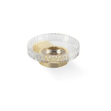 Decor Walther Club WSS Мыльница подвесная, граненое стекло, цвет: золото 0857820 0