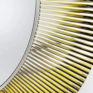 Laufen Kartell Зеркало круглое d=78см, настенное, без подсветки, цвет: золотой 3.8633.1.087.000.1 11