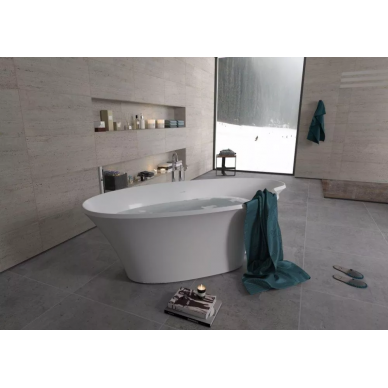 Ванна из литого мрамора Aquanet Desire (V9-N) (180x90) глянцевая 5