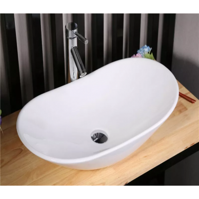 Раковина накладная CeramaLux N (7811А) (61.5 см) 3
