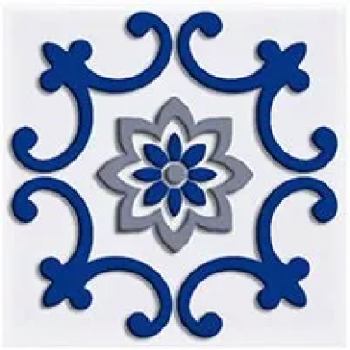 04-01-1-02-03-65-1001-3 Сиди-Бу-Саид синий декор 9,9x9,9 0