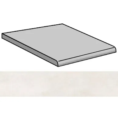 Microcement White Lappato Peldano 59.55x59.55 0
