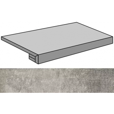 Habitat Gris Nat Gradone Rec-60 29.75x59.55 0