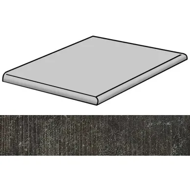 Sybarum 7.0 Black Scavato Ang 59.55x59.55 0