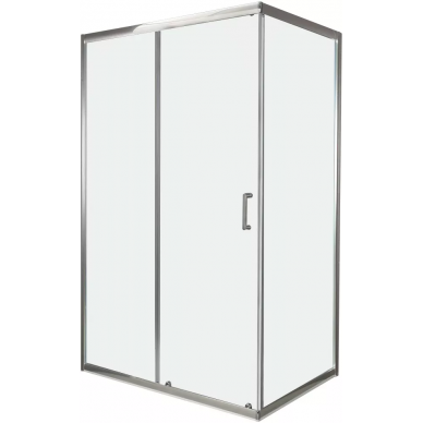 Душевой уголок BelBagno Uno (UNO-AH-1-120/90-P-Cr) матовое стекло,  120x90x185 см 0
