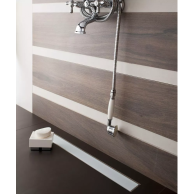 Душевой лоток Bettoserb Confluo Frameless Line 550 (13701212) white glass 8