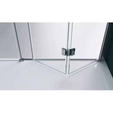 Душевая дверь BelBagno Albano (ALBANO-BS-13-100+80-C-Cr) профиль хром/стекло прозрачное 5