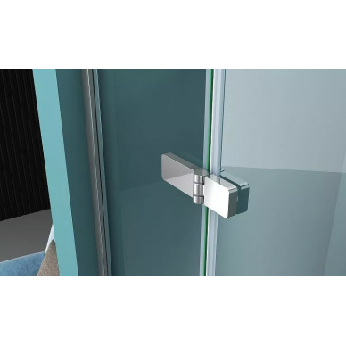 Душевая дверь BelBagno Kraft 100 (KRAFT-B-12-60/40-C-Cr-L) левая, профиль хром/стекло прозрачное 8