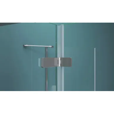 Душевой уголок BelBagno Kraft (KRAFT-A-22-80-C-Cr) 80х80 см, профиль хром/стекло прозрачное 5