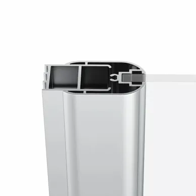 Душевая дверь Ravak Chrome CSD1-80 (0QV40C00Z1) профиль хром/стекло Transparent 7