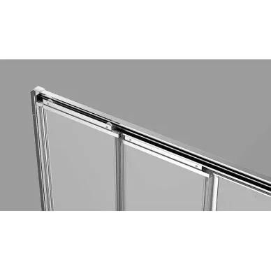 Душевой уголок Veconi Rovigo RV031 (RV031-15090-01-C5) 150х90 см, профиль хром/стекло прозрачное 5