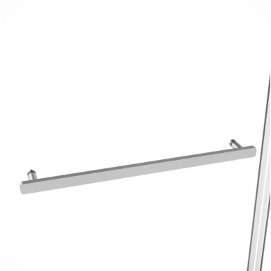 Душевой уголок Vincea Slim Soft (VSR-1SS9015CL) 150х90х200 см, профиль хром/стекло прозрачное 3