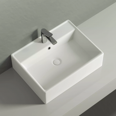 Раковина накладная Ceramicanova Element (CN6046) (59x45 см) 7