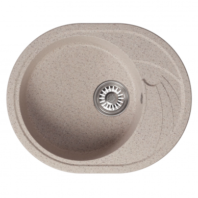 Мойка кухонная Mixline ML-GM17 (551936) песочная 5