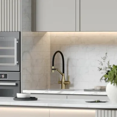 Смеситель для кухни Sancos Orta (SC4008BG) с функцией подключения фильтра, брашированное золото 5