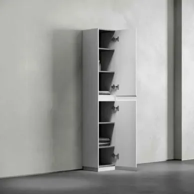 Пенал Sancos Libra Floor PLB35FW 35 см, белый глянцевый 11