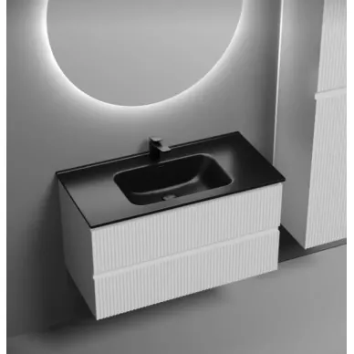 Тумба для ванной Sancos Snob R SNR90W 89 см, Bianco 8