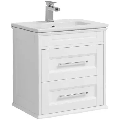 Тумба для ванной Aquanet Бостон М 209679 60 см, белый матовый 1