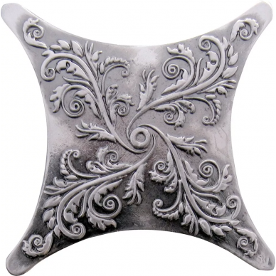 Estrella E1 Satined silver 6.7x6.7 0