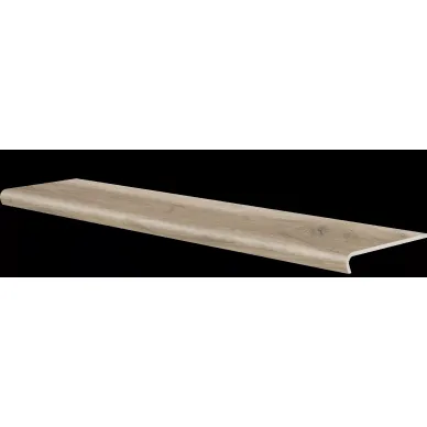 04176 Ступень с капиносом Acero sabbia V-shape 120.2x32/5x8 0