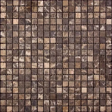 7M022-15T (Emperador Dark) мозаика Мрамор 15x15 305х305 0