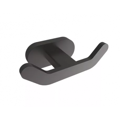 Крючок Creavit Planet Matt PL18806-S (PL18806-S(MA.PL18806-S) двойной,  черный 0