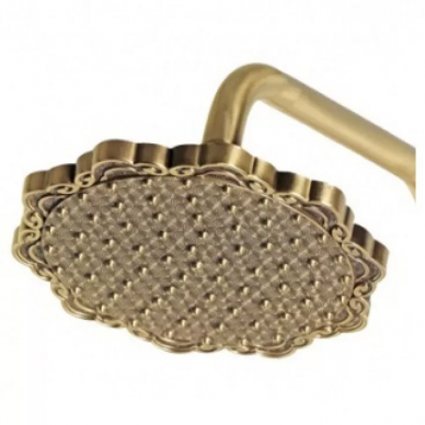 Душевая система Bronze de Luxe Royal (10121PF) резной излив, бронза 5