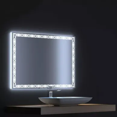Зеркало De Aqua Тренд (TRN 406 120) с LED подсветкой 120х75x3 см 6