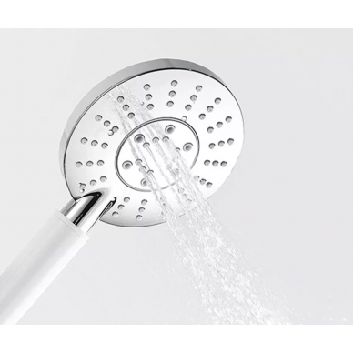 Душевая система Wasserkraft серия A (A16067WHITE) хром/белый 6