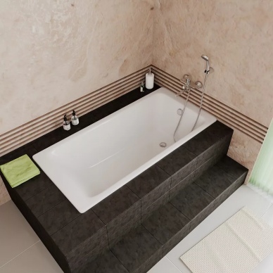 Ванна чугунная Delice Parallel (DLR 220503) 150х70 см 9