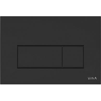 Смывная клавиша Vitra Root Square (740-2311) (черный матовый) 0