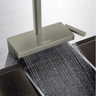Смеситель для кухни Hansgrohe Aquno Select M81 73831800 нержавеющая сталь 8