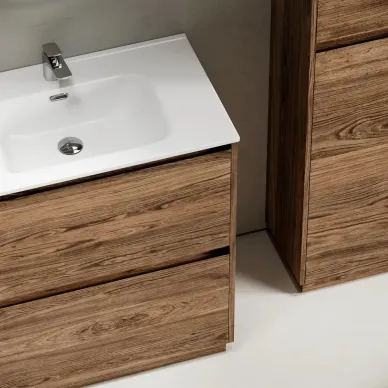 Тумба для ванной Sancos Libra Floor LB90FECH напольная, 89 см, дуб чарльстон 8