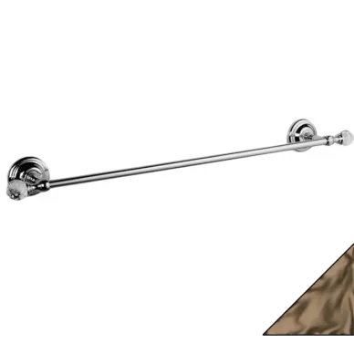 TW Crystal 111, полотендержатель 60см, цвет: бронза с кристаллом (swarovski) TWCR111br-sw 0